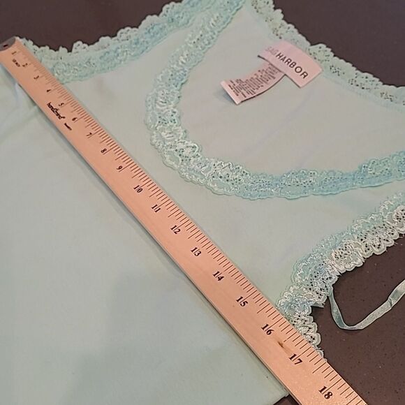 Sag Harbor j.h. collectibles XL burnt out button front shirt with camisole top - Picture 10 of 13